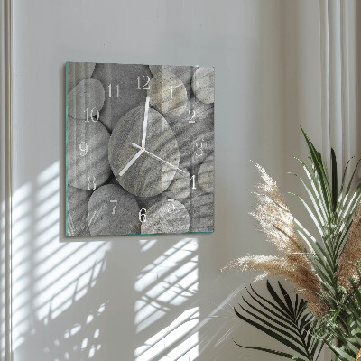 Orologio quadrato Pietre