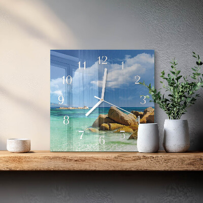 Orologio quadrato Mare
