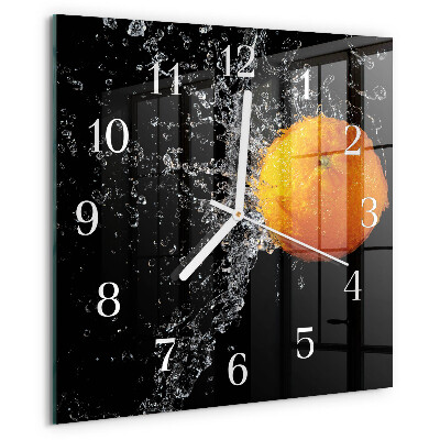 Orologio quadrato Arancia
