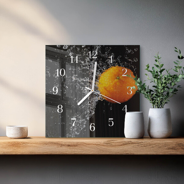 Orologio quadrato Arancia