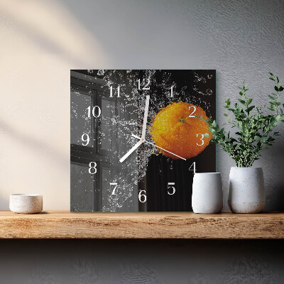 Orologio quadrato Arancia