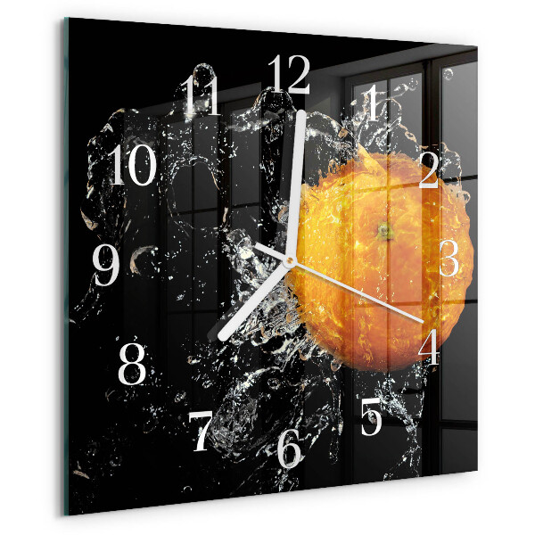 Orologio quadrato Arancia