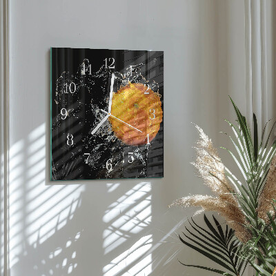 Orologio quadrato Arancia