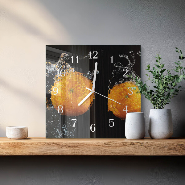 Orologio quadrato Arance