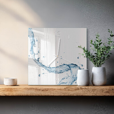 Orologio quadrato Acqua