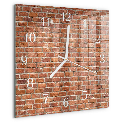 Orologio quadrato Mattone