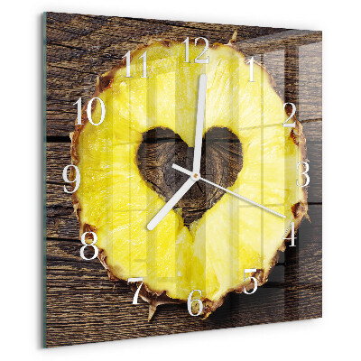 Orologio quadrato Ananas
