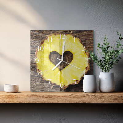 Orologio quadrato Ananas