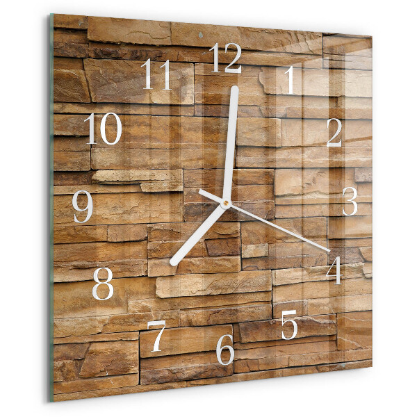 Orologio quadrato Clinker