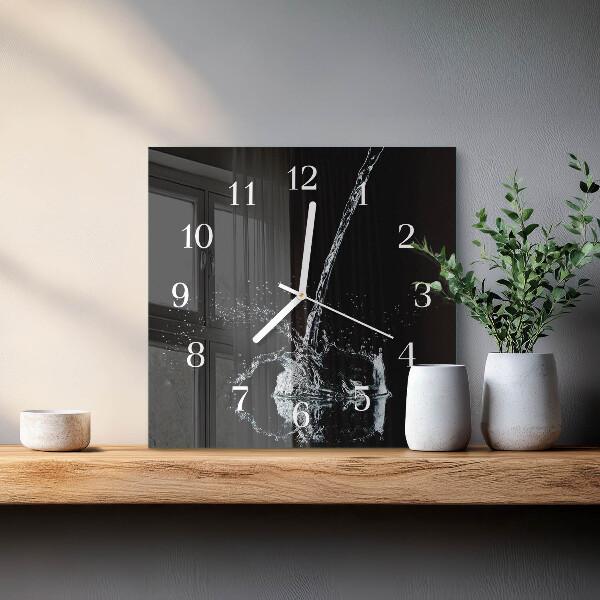Orologio quadrato Acqua