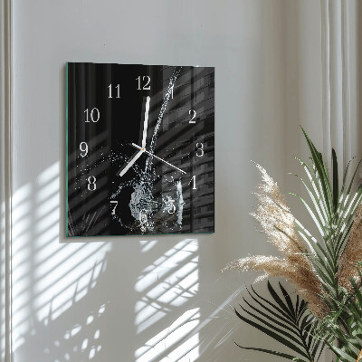 Orologio quadrato Acqua