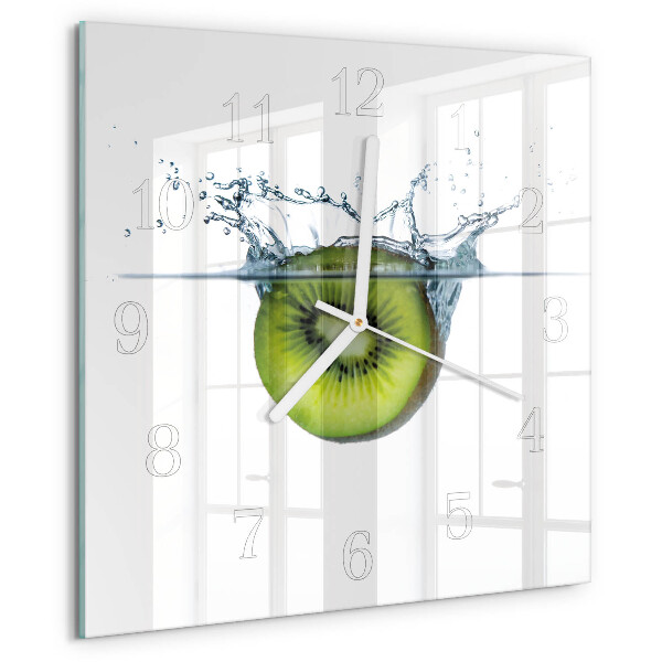 Orologio quadrato kiwi