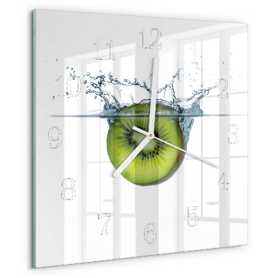 Orologio quadrato kiwi