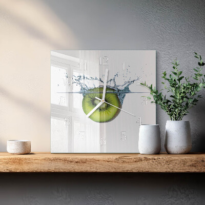 Orologio quadrato kiwi