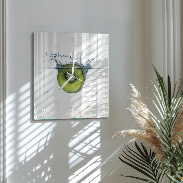 Orologio quadrato kiwi