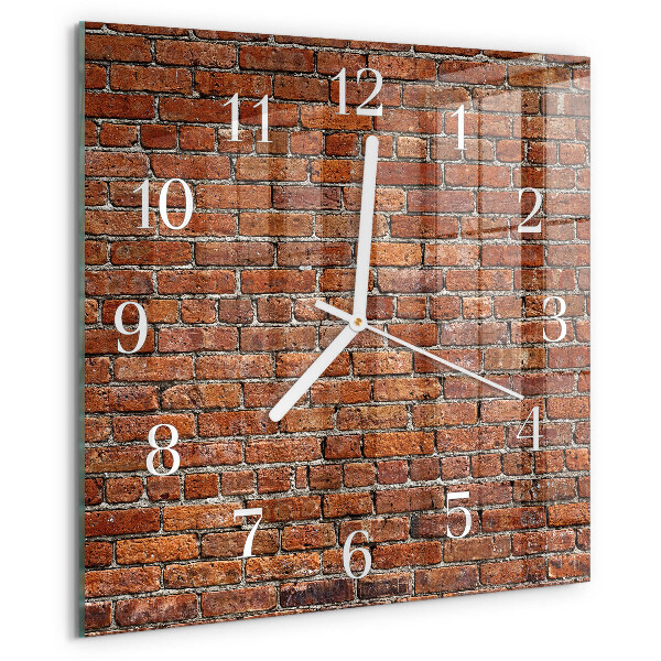 Orologio quadrato Mattone