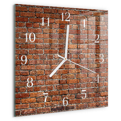 Orologio quadrato Mattone
