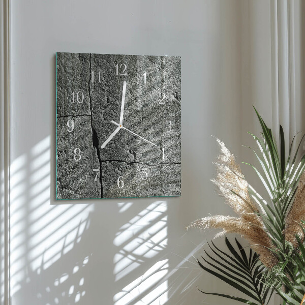 Orologio quadrato Pietra naturale