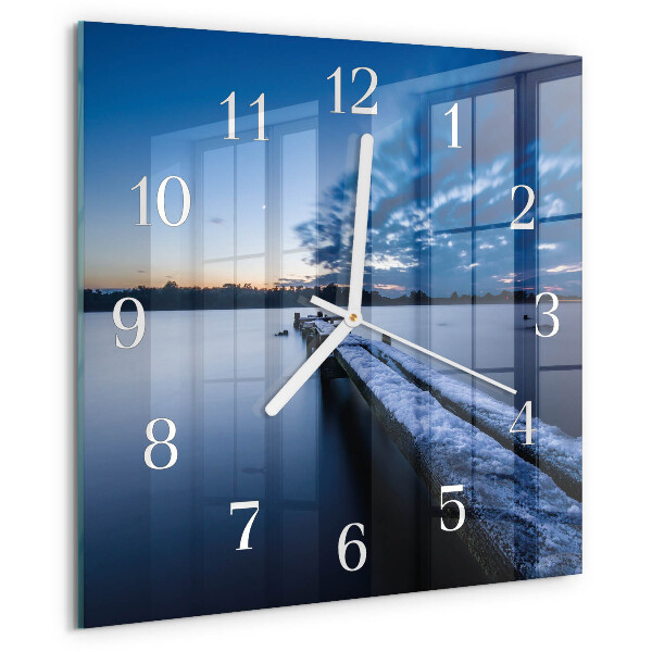 Orologio quadrato Paesaggio