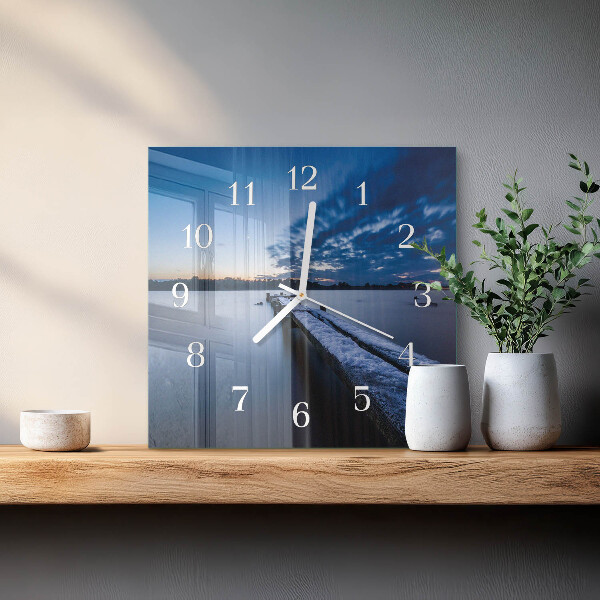 Orologio quadrato Paesaggio