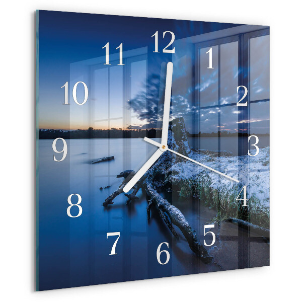 Orologio quadrato Paesaggio