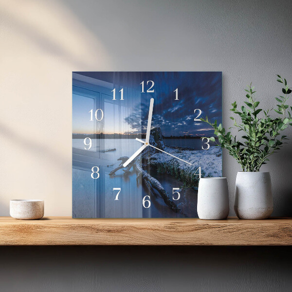 Orologio quadrato Paesaggio