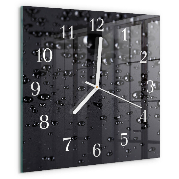Orologio quadrato Gocce