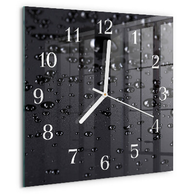 Orologio quadrato Gocce