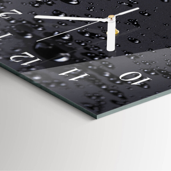 Orologio quadrato Gocce