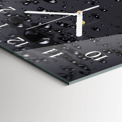 Orologio quadrato Gocce