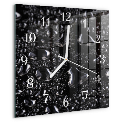Orologio quadrato Gocce