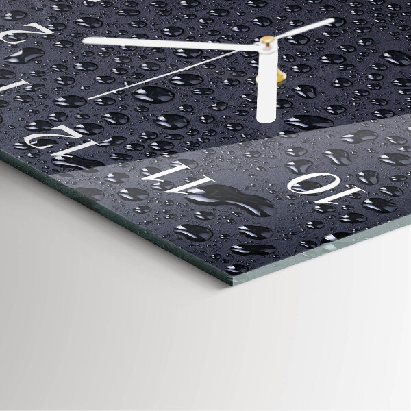 Orologio quadrato Gocce
