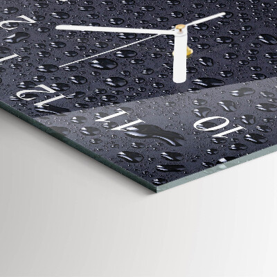 Orologio quadrato Gocce