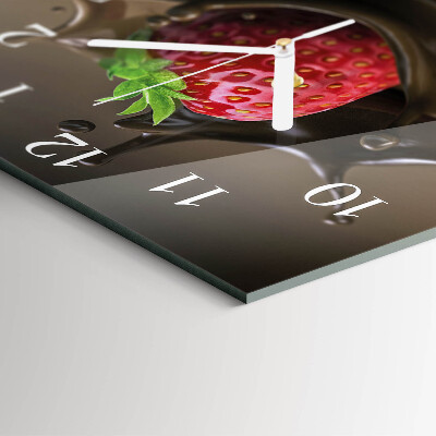 Orologio quadrato Cioccolato