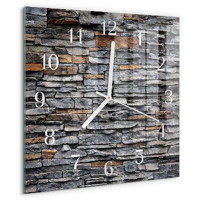 Orologio quadrato Clinker