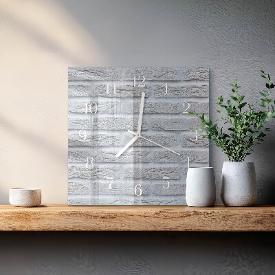 Orologio quadrato Clinker