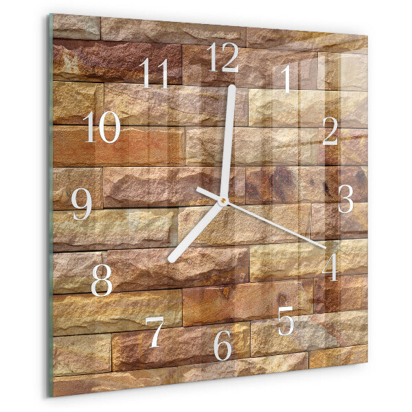 Orologio quadrato Mattone
