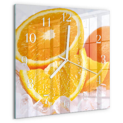 Orologio quadrato Arance