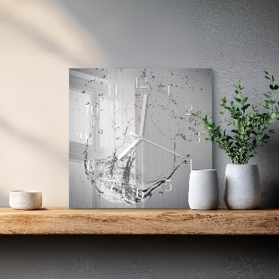 Orologio quadrato Acqua