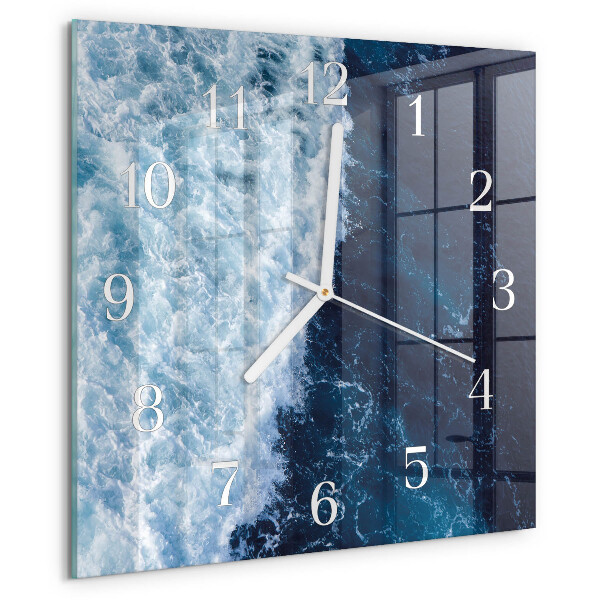 Orologio quadrato Onde oceaniche