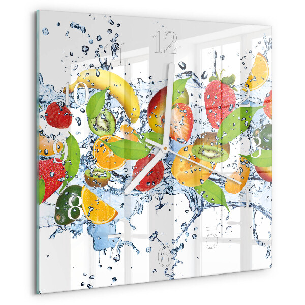 Orologio quadrato Acqua di Frutta