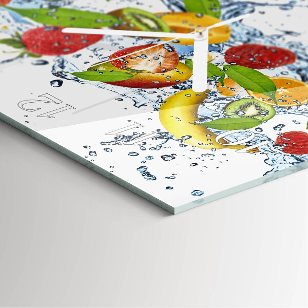 Orologio quadrato Acqua di Frutta