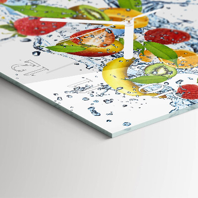 Orologio quadrato Acqua di Frutta