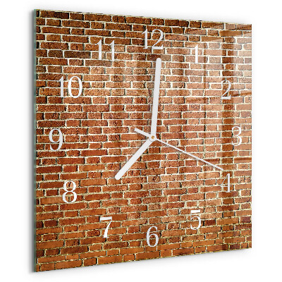 Orologio quadrato Mattone