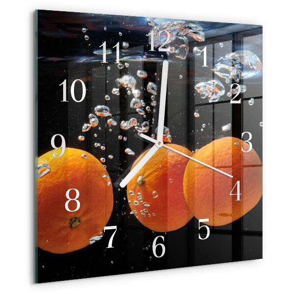 Orologio quadrato Arance