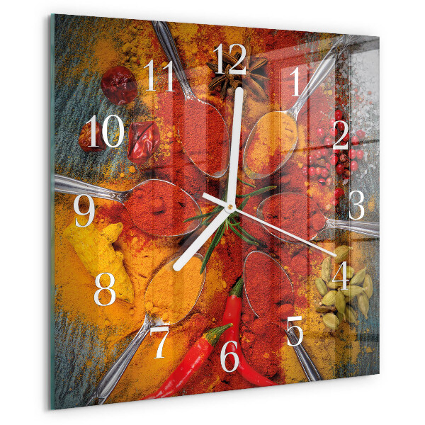 Orologio quadrato Spezie