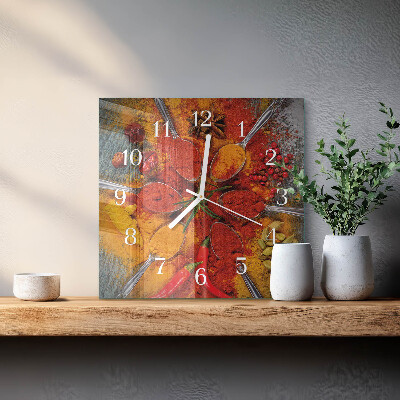 Orologio quadrato Spezie