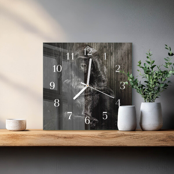 Orologio quadrato Gorilla