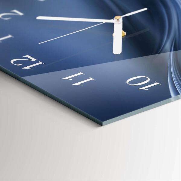 Orologio quadrato Onde blu