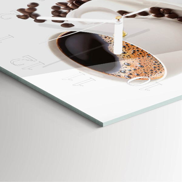 Orologio quadrato Tazza di caffè